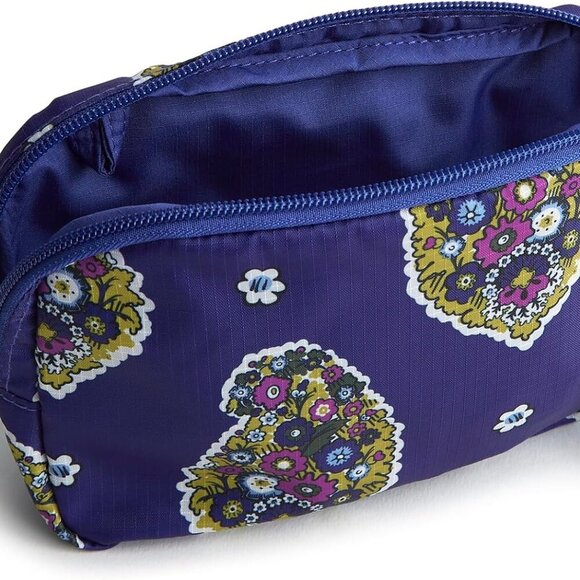 Women's Ripstop Woodward Small Belt Bag Kew Gardens Blue Water-Repellent Polyest - Picture 4 of 5